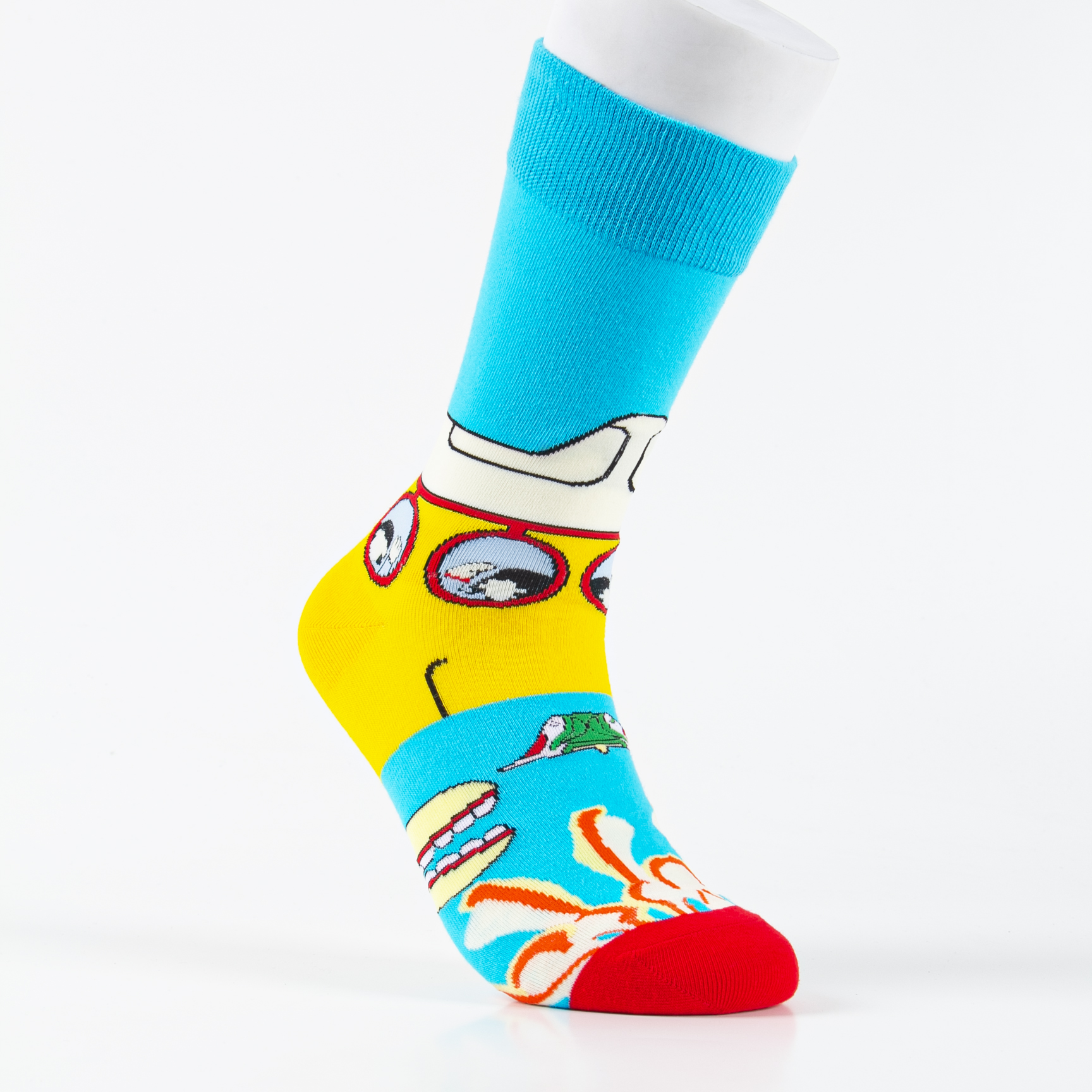 Custom cherry blossom sock sample