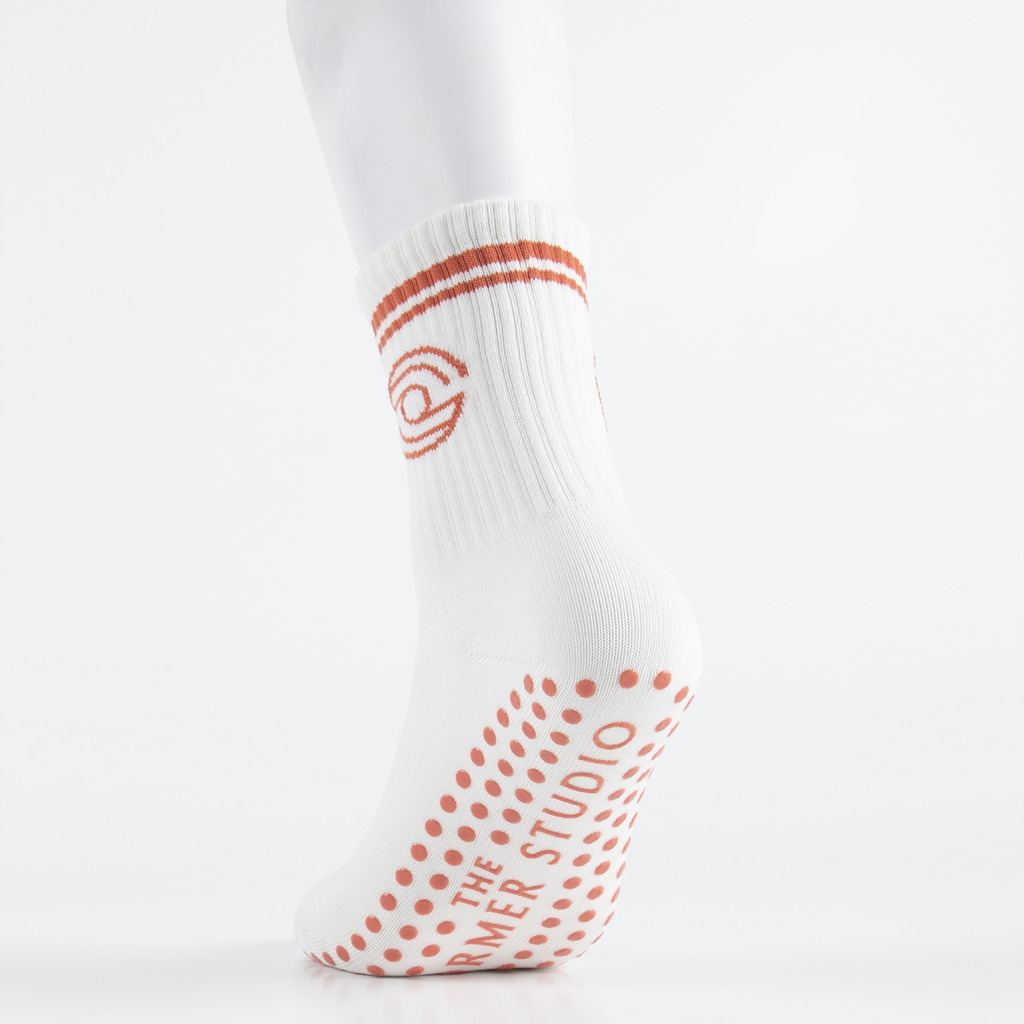Custom grip sock sample