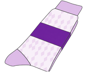 Sock band packaging